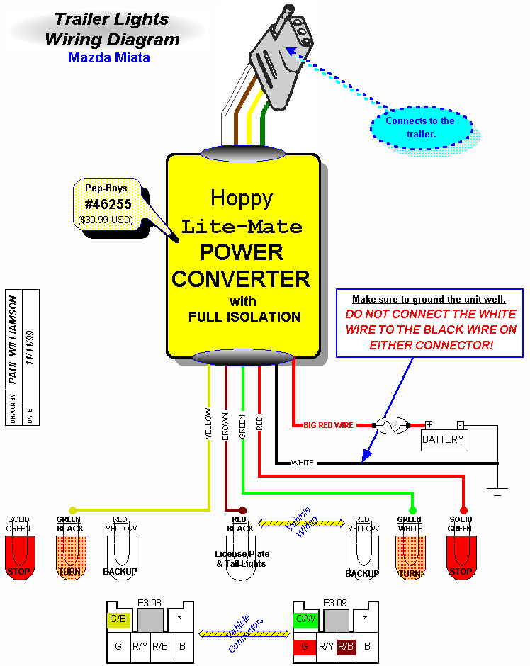 Boat Trailer 4 Wire Trailer Wiring Diagram Troubleshooting from www.miata.net