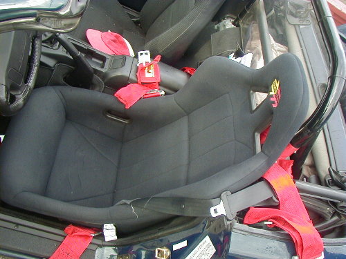 Racing Seat Harness Installation