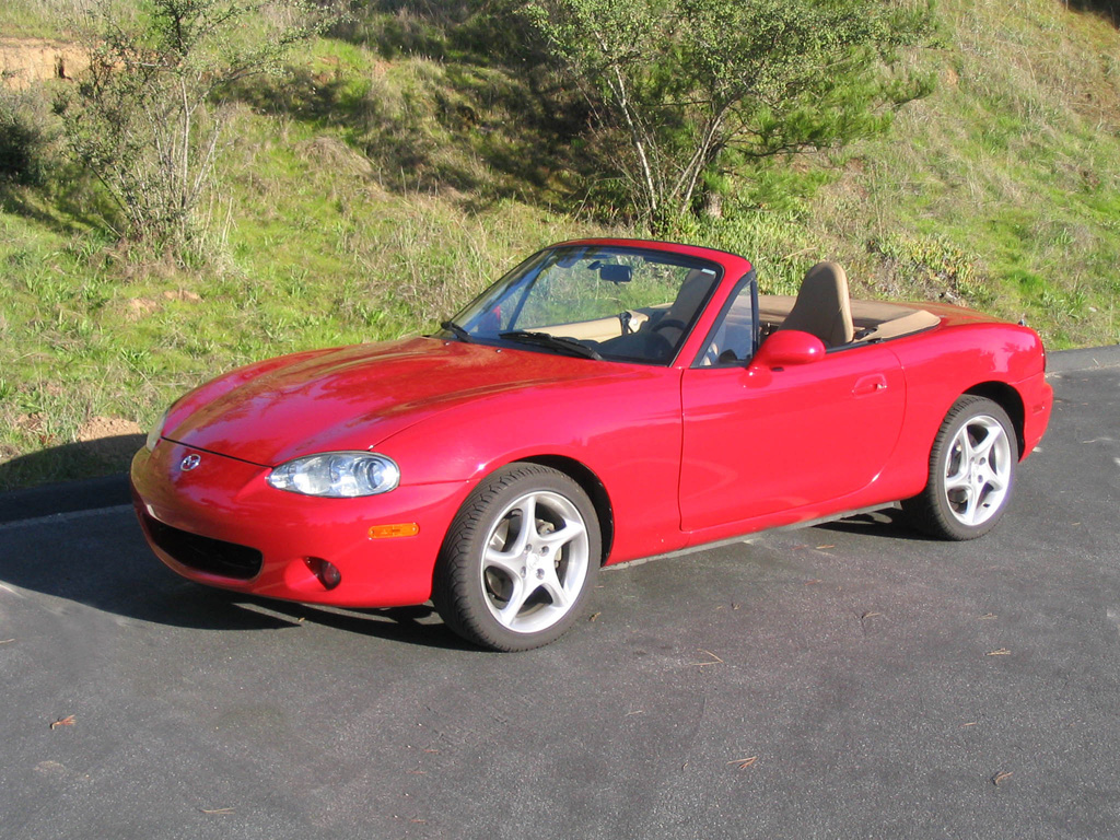 2003 Mazda Miata Red