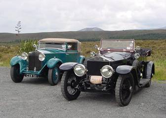 Two of the Stunning Rolls Royce's